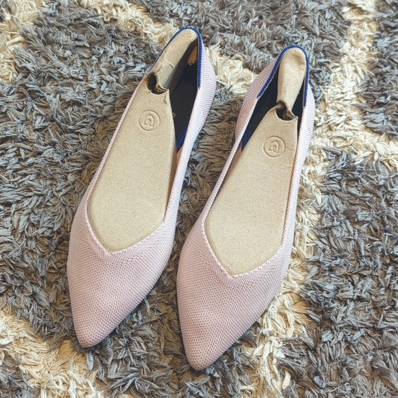 Rothy's Shoes - Rothy's Light Pink Pointed Toe Flat Size Women's 10